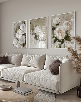 Zestaw plakatów - Róże  (set233), raspberryEM