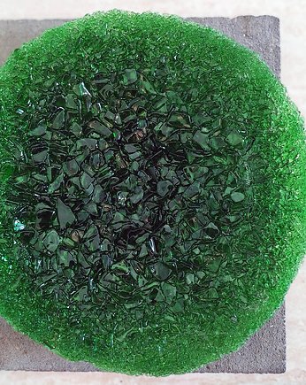 Patera zgrzewana zielona  fi 23cm, MartaWojciechowska