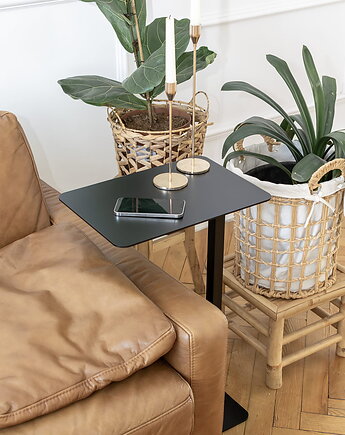 Metalowy stolik do kanapy prostopadły Maxi, Vavum Furniture
