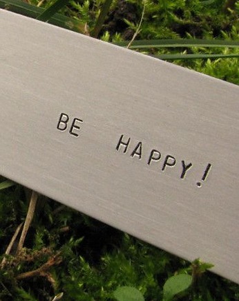Zakładka do książki - Be happy!, Hundred Bookmarks