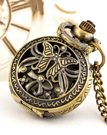 MOTYLEK II - przepiękny zegarek dla niej, DROBINY CZASU