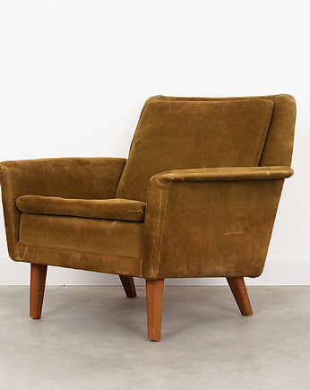 Fotel bukowy,  lata 60,  Folke Ohlsson,  Fritz Hansen, Przetwory design