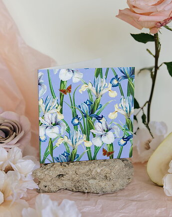 Kartka okolicznościowa "Irysy", Łukasz Kuleta