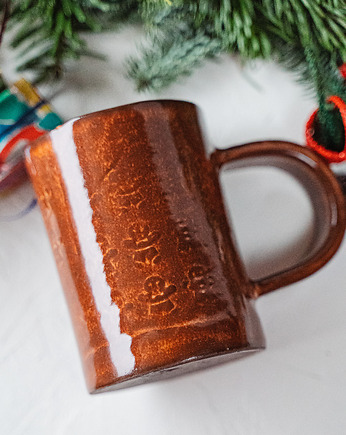 Kubek z uchem PIERNIK, rękoczyny