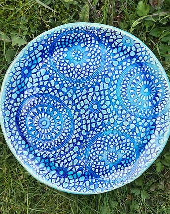 Etno dekoracyjny talerzyk, Ceramika Ana