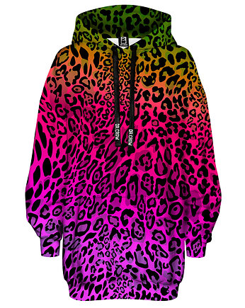 Bluza Oversize Tunika DR.CROW Multicolor Leopard, DrCrow