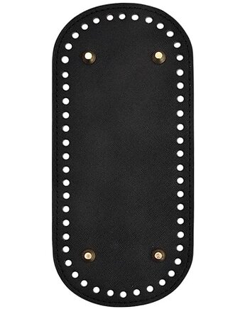 Baza Dno Spód do Torebki Szydełkowania ze SKÓRY Podstawa OWALNA 22x10 cm, smxdsgn