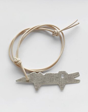 Krokodyl wisiorek, Katarzyna Kaminska ART