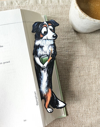 Zakładka do ksiązki Border Colie, Pan Pelican