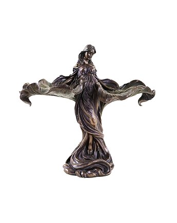 Mosiężna figurka kobieca w stylu Art Deco, Przetwory design