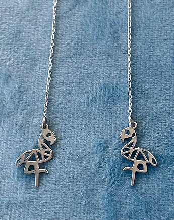 Długie Kolczyki Ażurowe ptaki , Ade Art