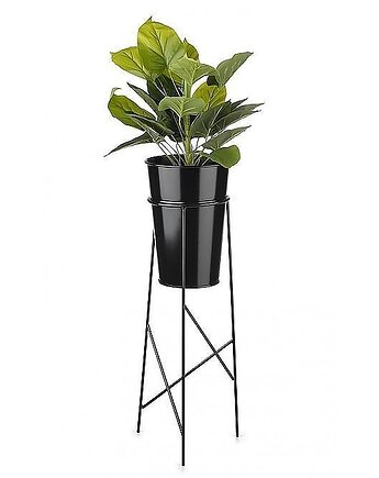 Kwietnik Metalowy Stojak z Osłonką na Kwiaty 72 cm, MIA home