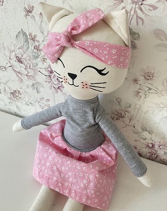 Maskotka Kotek Zosia 60 cm, OSOBY - Prezent dla dwulatka