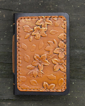 MINI DZIENNIK SAKURA A7, Shirei Leatherwork