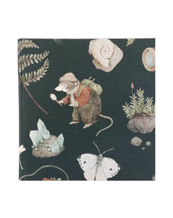 Album Przygody Stefana 25x25 60 czarnych stron, Pracownia Introligator Gliwice