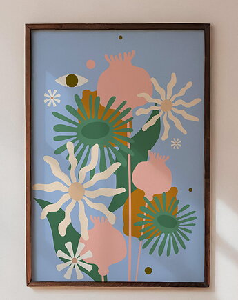 Plakat There are always flowers, Pola Augustynowicz