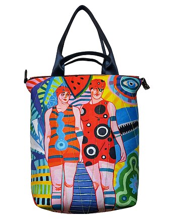Art MIMA bag UNI & Marcin Painta print, MIMAbags
