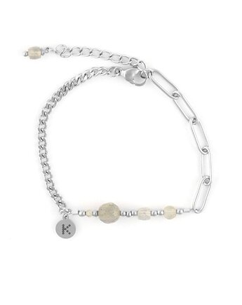 Bestseller! Bransoletka zodiakalna - Waga Srebrna stal szlachetna, Kulka Bransoletki