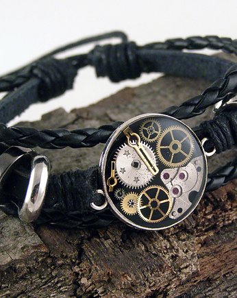 Mechaniczna bransoletka unisex 211, Zegarynki
