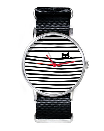 Black Cat, zegarek Makaliboo, OSOBY - Prezent dla teścia