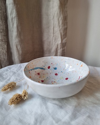 Miska ręcznie malowana - WIOSENNY stół