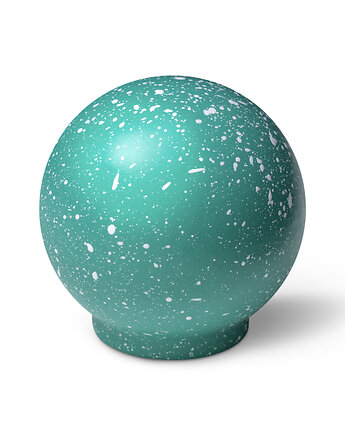 Light Green & White Melange - Gałka Ren, vince design