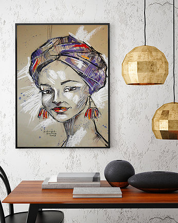 Groen - plakat 50x70 cm, Katarzyna Radzka