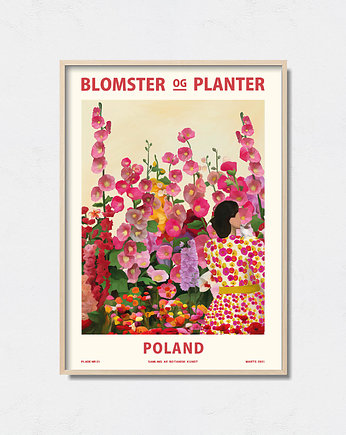 Plakat botaniczny "Polska", Pas De LArt