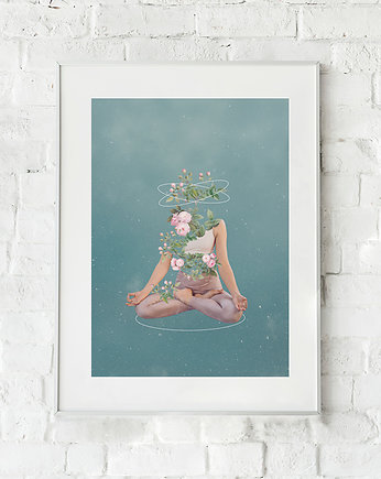 Plakat Spokój 50x70, Kamila Lenarcik