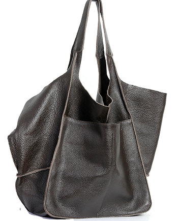 Torebka ze skóry naturalnej na ramię, bagoo