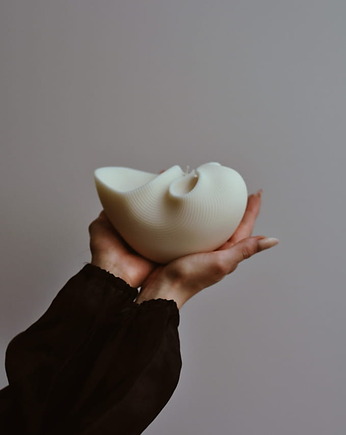 Świeca sojowa Art Muszla morska - 620 g, Słodyczarnia