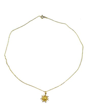 Naszyjnik z motywem słońca, Bijoux by Marzena Bylicka
