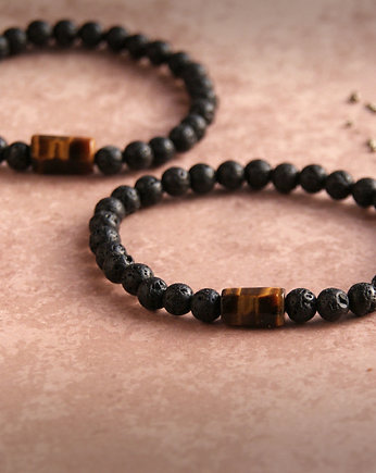 KOMPLET dla PARY : tygrysie oko, lawa, kaktusia