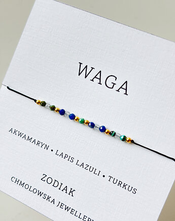 Zodiak bransoletka WAGA, Chmolowska Jewellery