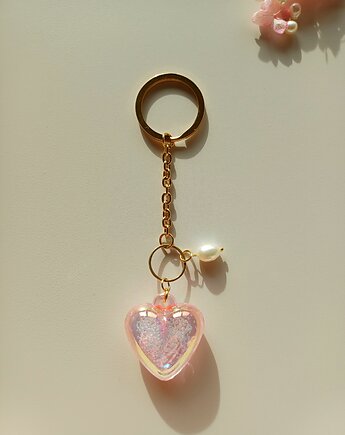 Brelok serce - stal szlachetna, s e n s e d  accessories