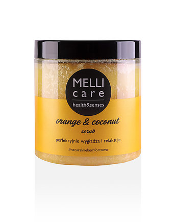 MELLI care Scrub do rąk, stóp i ciała Orange&Coconut 320 g, MELLI care