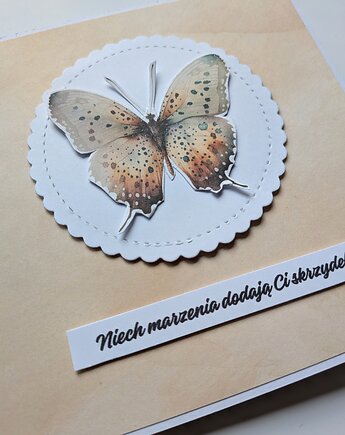 Kartka Pop-Up z Motylami , itsmycard