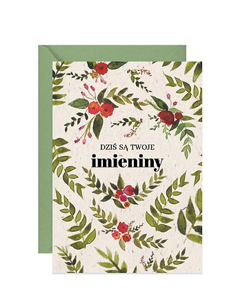 Kartka Dziś są Twoje imieniny, Paperwords
