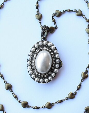 Vintage Sekretnik antyczne złoto, KEIT