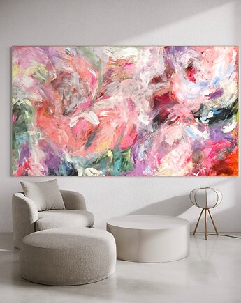 Obraz abstrakcyjny 99x166 cm, Dorota Ferens