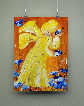 Motyl.  Plakat, 4mara Marina Czajkowska