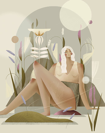 Ilustracja NYMPH, Sandra Chojecka