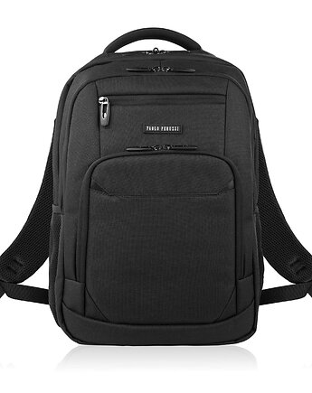 Plecak na laptopa męski wodoodporny usztywniany Paolo Peruzzi AS-03-BL, Paolo Peruzzi