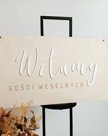 Witamy gości weselnych, JJ Studio