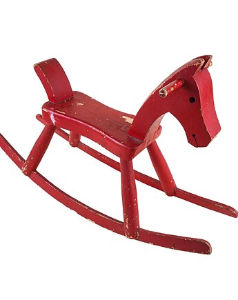 Koń na biegunach Kay Bojesen,duński design lat 70., Przetwory design