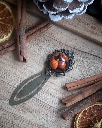 Zakładka z ziarenkami, Figa handmade accessories