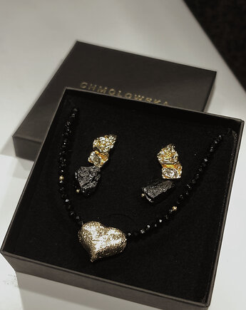 Zestaw Kolczyki i Naszyjnik, Chmolowska Jewellery