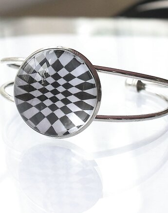 Bransoletka otwarta z szachownicą, KEIT