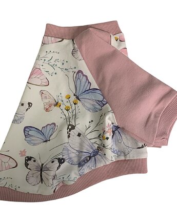 Bluza dla psa z raglanowym rękawem MOTYLKI, Psia szafa