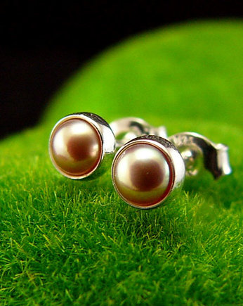 Kolczyki Sztyfty Drobinki - Złota Perła Srebro, Kuźnia Nehesi